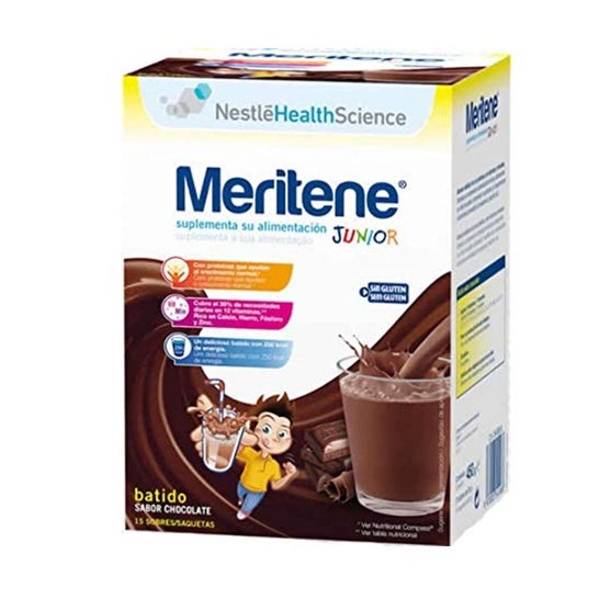 Meritene Junior milkshakes au chocolat 2x15sphères