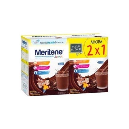 Meritene Junior milkshakes au chocolat 2x15sphères