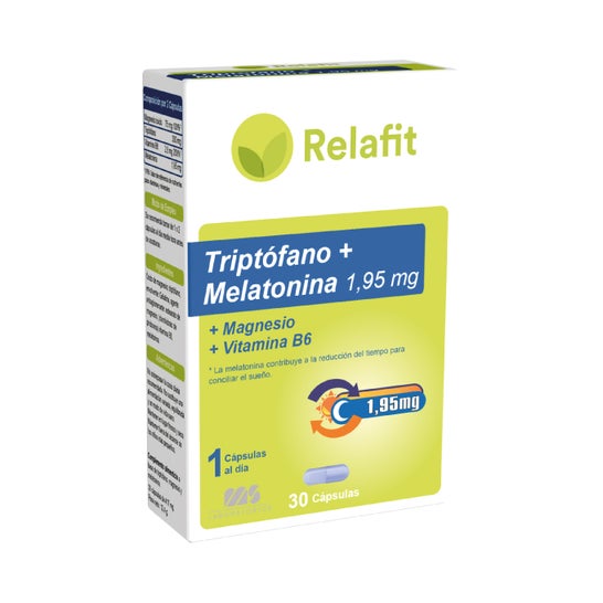 Relafit Triptófano Melatonina 1,95 Mg