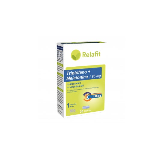 Relafit Triptófano Melatonina 1,95 Mg