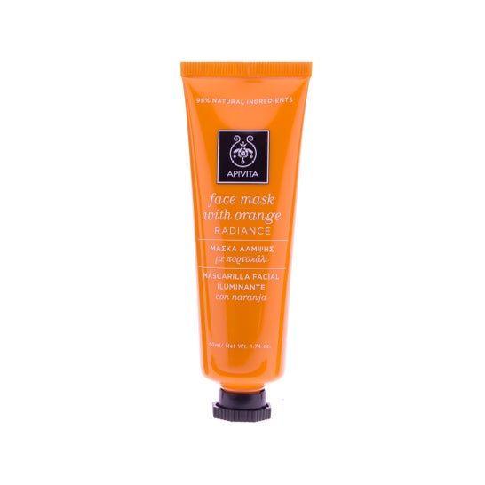 Apivita mascarilla facial avec naranja 50ml