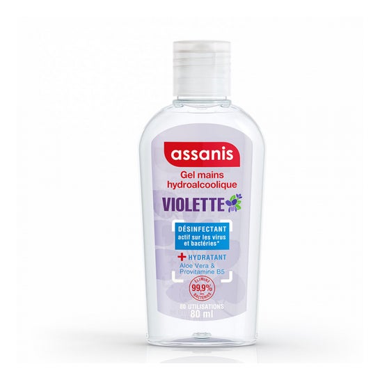 Assanis girls gel HydroAlcoolique Parfum Violette 80ml