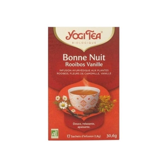 Yogi Tea Bonne Nuit Rooibos Vanille 17 sachets