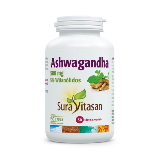 Sura Vitasan Ashwagandha 500mg 30 gélules