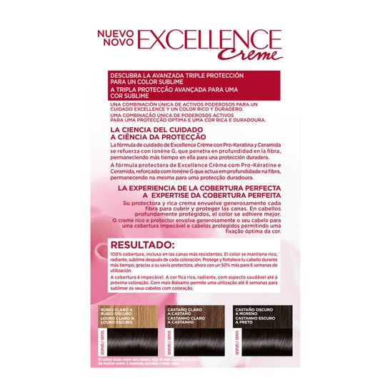 L'Oréal Set Excellence Creme Tint 1 Noir