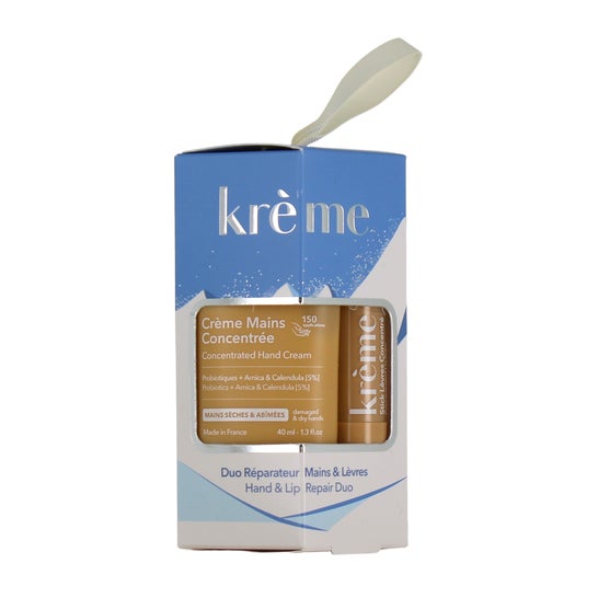 Krème Coffret Duo Réparateur Mains & Lèvres