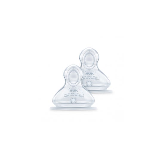 Nuk Fc Tétine silicone anti-colique T-1 trou M 2uds M 2uds