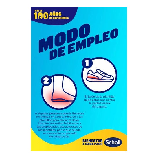 Scholl Plantilla Tobillo L 1ud Scholl Plantilla Tobillo L 1ud