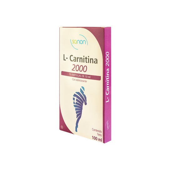 Sanon L-carnitine 2000 10 Ampoules de 10ml