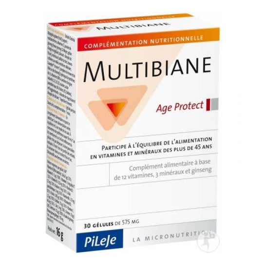 Pileje Multibiane Age Protect 30 gélules
