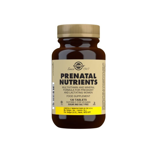 Solgar Prenatal Nutrients 120 Comprimés