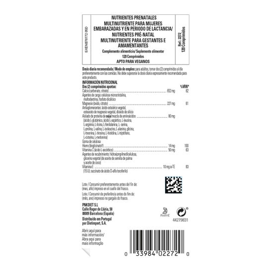 Solgar Prenatal Nutrients 120 Comprimés