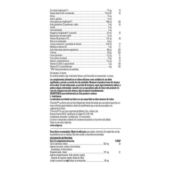 Solgar Prenatal Nutrients 120 Comprimés