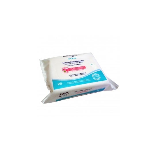 Lire Women's Makeup Remover Wipes Wipes Rose Hip Pack 25u
