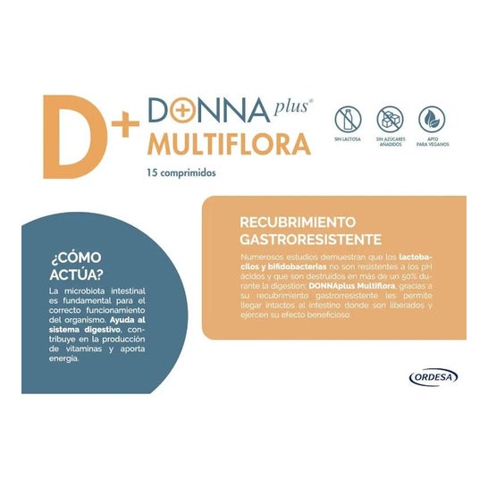 Ordesa Donna Plus Multiflora 15 Comprimés Ordesa Donna Plus Multiflora 15 Comprimés