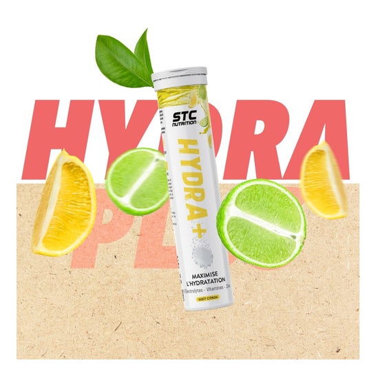 Stc Nutrition Hydra+ Citron 20 Comprimés Stc Nutrition Hydra+ Citron 20 Comprimés