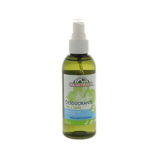 Corpore Healthy Deodorant Spray Déodorant Lime & Sauge Bio 150ml