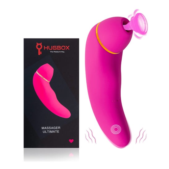 Hugbox Pro Machine Aspiration Clitoridienne 30 Rose 1ut