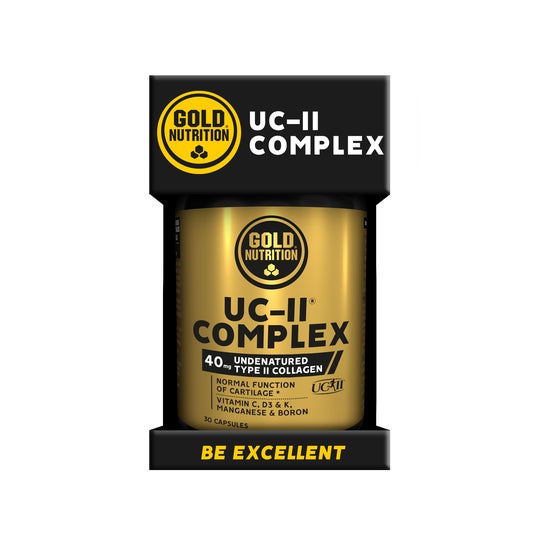 Gold Nutrition Collagène UC-II Complex 30 Gélules Végétales