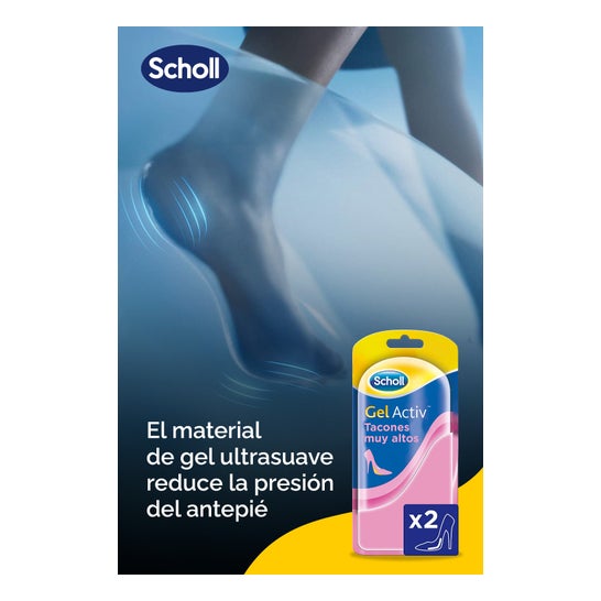 Scholl Activ Gel Talons très hauts 2pcs