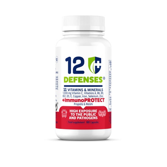 12 Défenses +ImmunoProtect 60caps