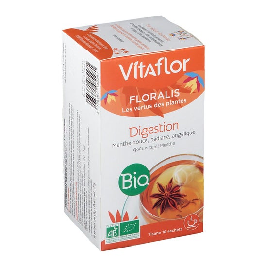 Vitaflor Tisane Biologique Digestion 18 sachets