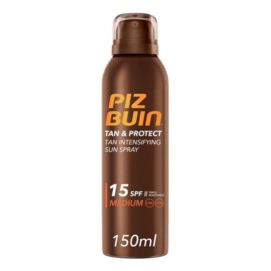 Piz Buin® Tan & Protect Huile de bronzage en spray SPF15 150ml