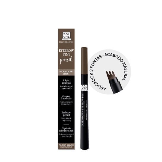 Soivre Cosmetics Crayon à Sourcils Marron Foncé 1ut