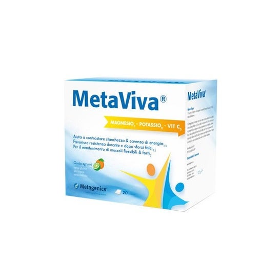 Metagenics Metaviva Mg K Vit C 20 Sachets