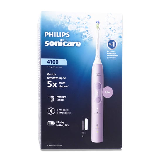 Philips Sonicare 4100 Brosse à dents électrique sonique Violet 1 unité