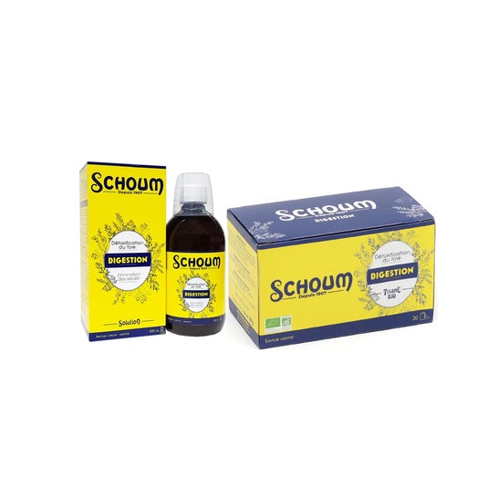 Schoum Pack Solution Buvable Digestion + Tisane
