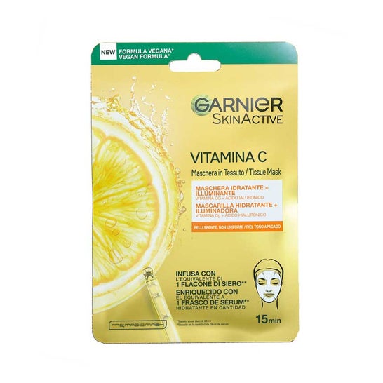 Garnier Skinactive Vitamine C Tissue Mask 1ut