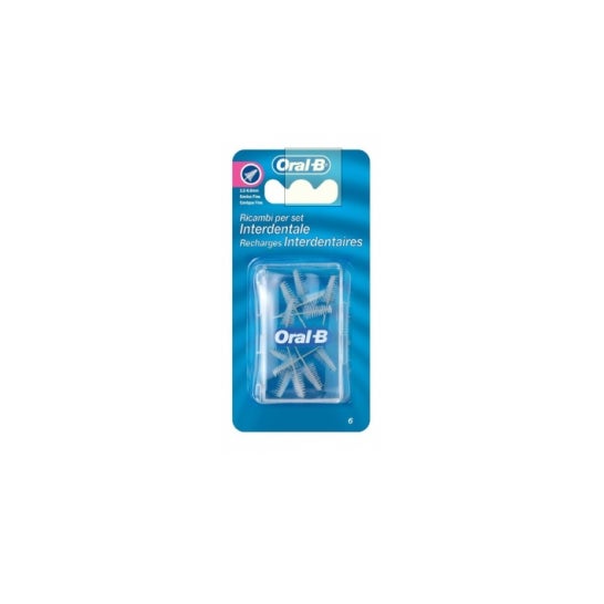 Oral-B Interdental Replacement 3-6.5mm 12 pièces