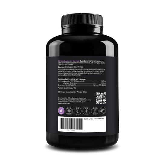 Zenement Quercetina con Bromelaína 180caps