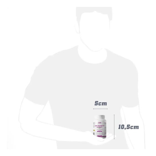 HSN Extracto de Saw Palmetto 20:1 160mg 120 perlas vegetales
