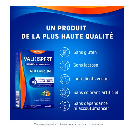 Valdispert Nuit Complète 30 Comprimés