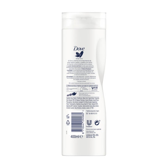 Dove Intensive Nutrition Body Lotion pour peau sèche 400ml