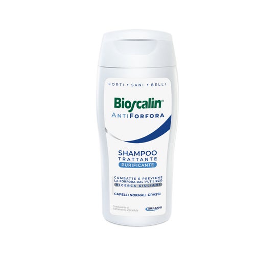 Bioscalin Shampooing anti-pelliculaire traitant les cheveux normaux gras - 200 Ml