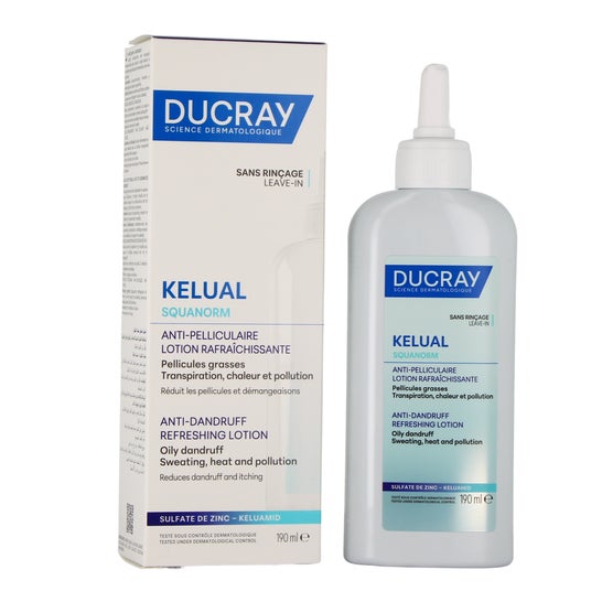 Ducray Squanorm Loción Refrescante Anticaspa 190 ml