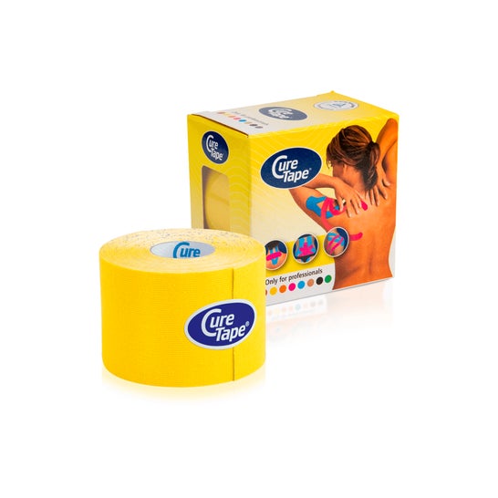 Cure Tape Amarillo Vendaje Neuromuscular 5cmx5m