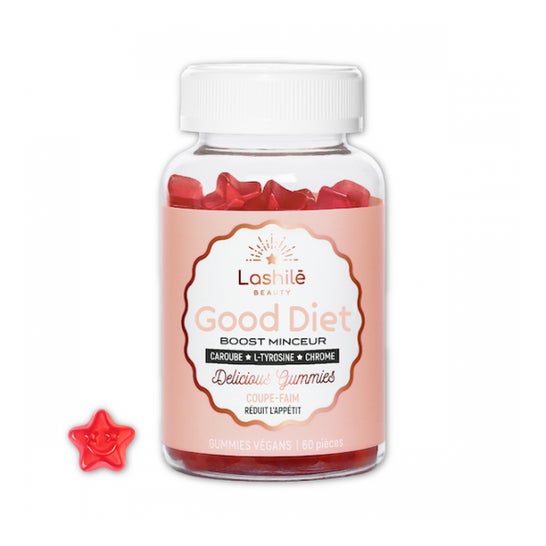 Lashilé Beauty Good Clean Perfect Boost 60 Gummies Végans