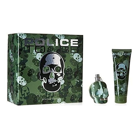 Police To Be Camouflage Pack Eau Toilette 40ml + Shampooing 100ml