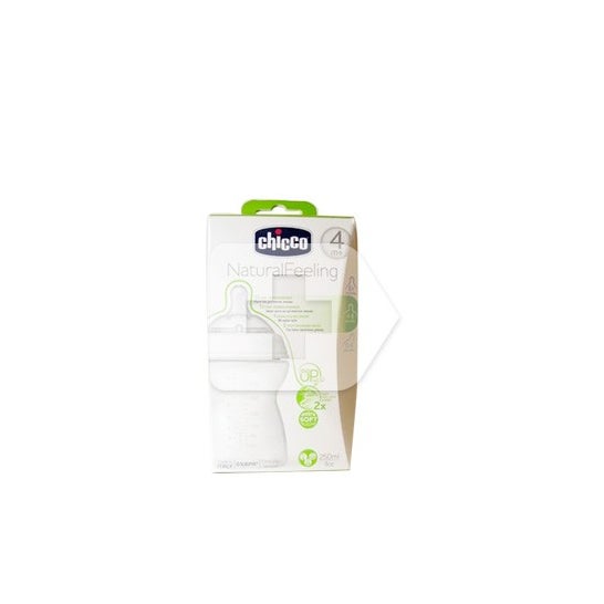 Chicco™ biberón Setp Up tetina silicona boca ancha flujo normal 250 ml 1ud 1ud