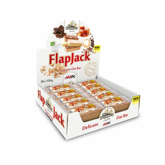 Amix Mr Popper's FlapJack Cappuccino 30x120g