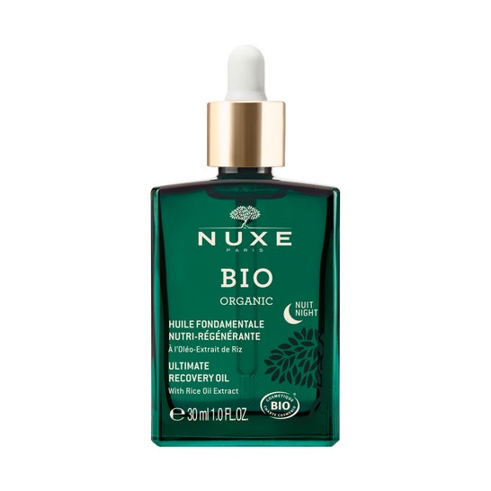 Nuxe Bio Huile Nuit Fondamentale Nutri-Régénérante 30ml