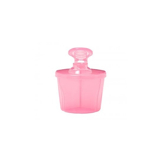 Distributeur de lait en poudre rose Dr Brown's Pink