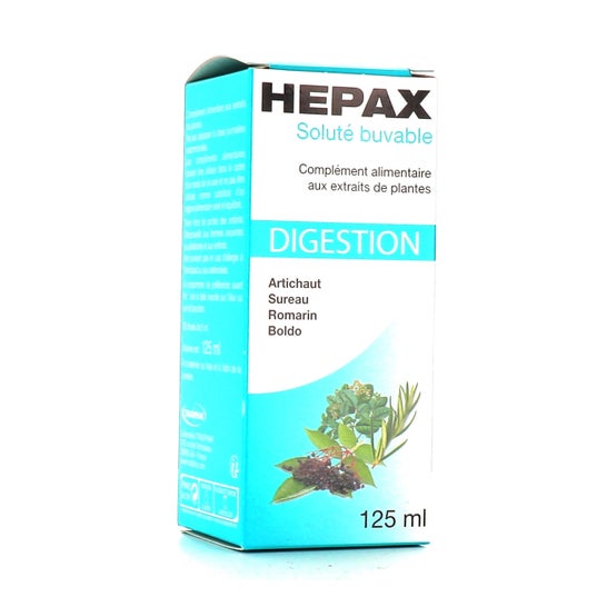 Tradiphar Hepax Soluté Buvable Digestion 125mL