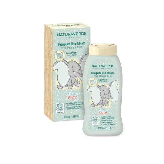 Natura Verde Disney Dumbo Shampooing Gel Avoine et Camomille 200ml