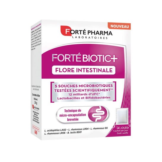 Forte Pharma Fortebiotic+ Flore Intestinal 14 Sachets