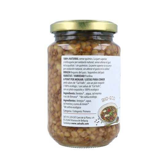 Cal Valls Castellana Lentilles cuites Eco 240 g